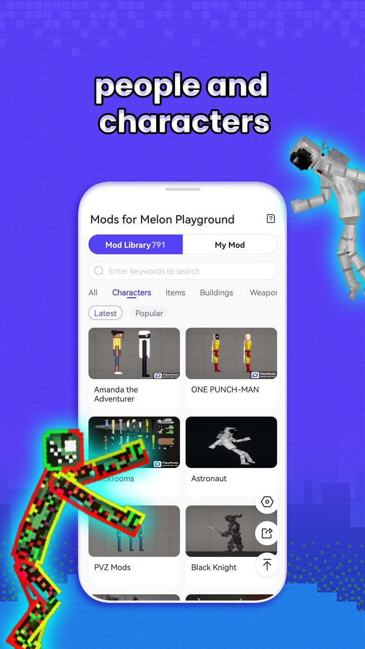 Mods for Melon Playground apk1