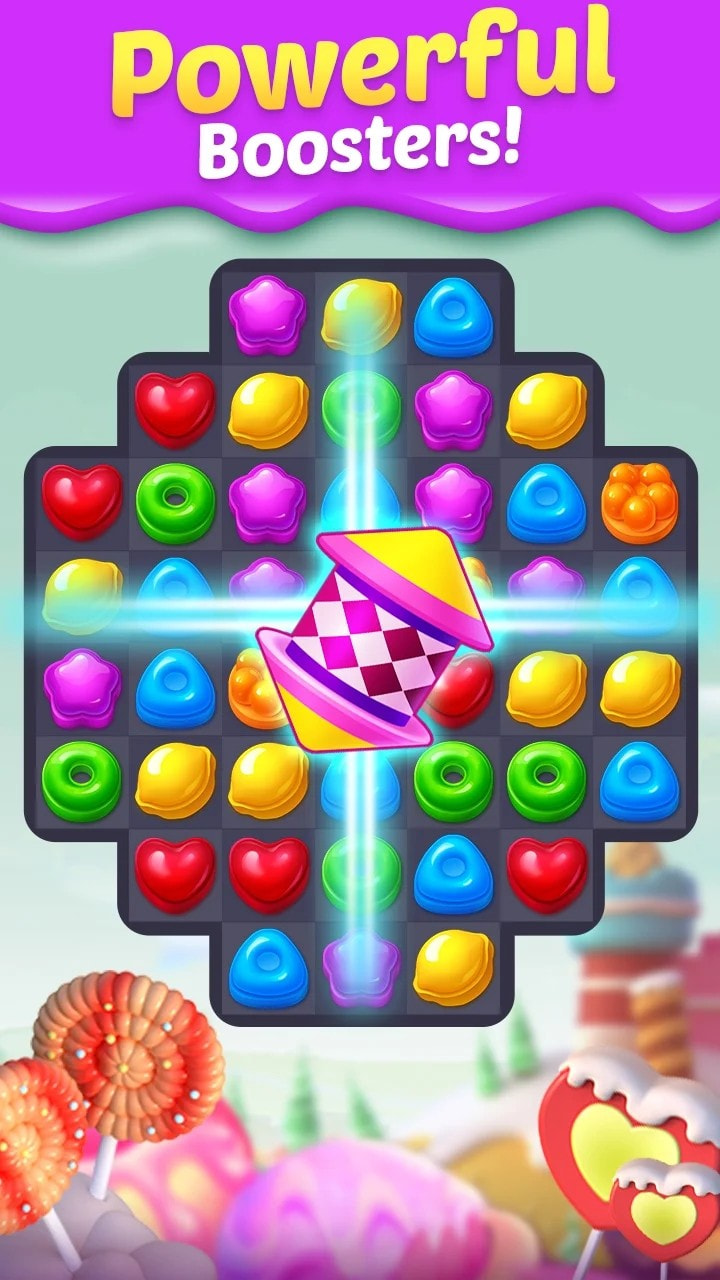 糖果破碎狂热(Candy Smash Mania)截图4