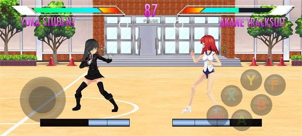 高中女生战斗模拟器(High School Girl Anime Fighter)截图1