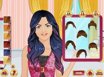 超级巨星时装模特(Model Star Girl Dress Up Games)截图2