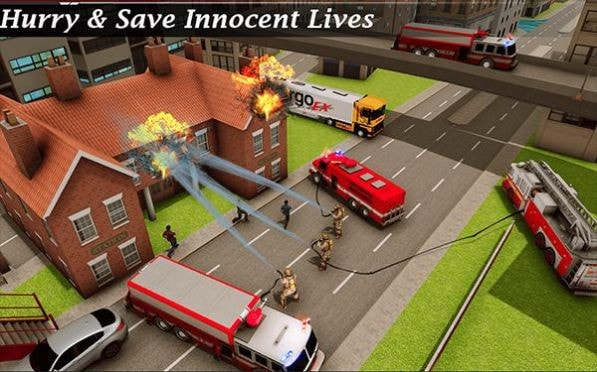 飞行消防卡车模拟器Flying Fire Truck Simulator0