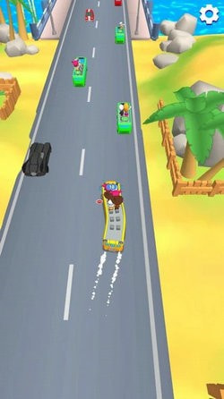 蛇形巴士驾驶进化跑SnakeBus:Drive&Evolve截图1