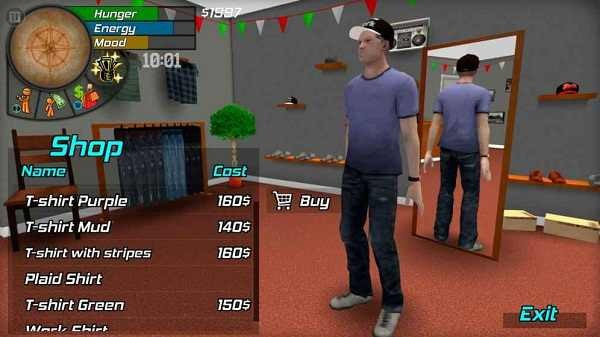 大城市生活模拟器内置功能菜单最新版(Big City Life  Simulator)截图1