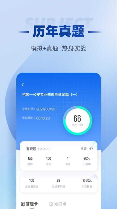 招警考试聚题库截图1