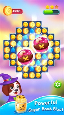 糖果甜蜜消除(Candy Sweet Bee Puzzle Game)截图2