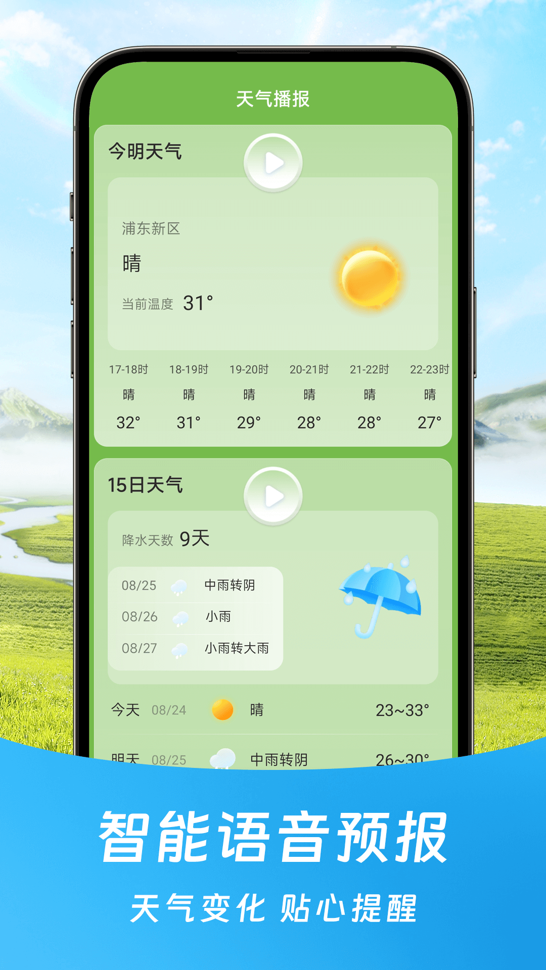 福气天气预报截图2