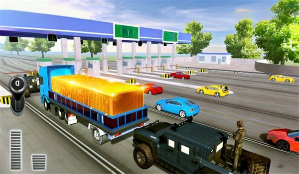 黄金色的卡车模拟器Gold Transport Truck Simulator1