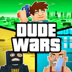 伙计战争像素沙盒射击(Dude Wars)