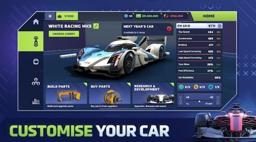 赛车经理4无限金币版(Motorsport Manager 4)截图1