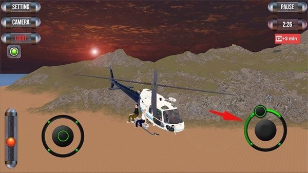 直升机山地救援Helicopter Mountain Rescue2