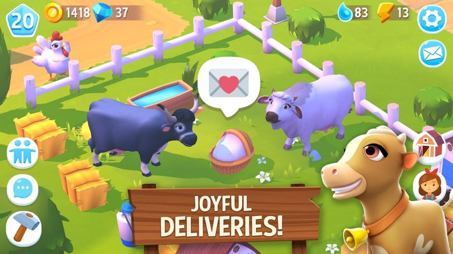 开心农场3动物园最新版本2023(FarmVille 3)截图3