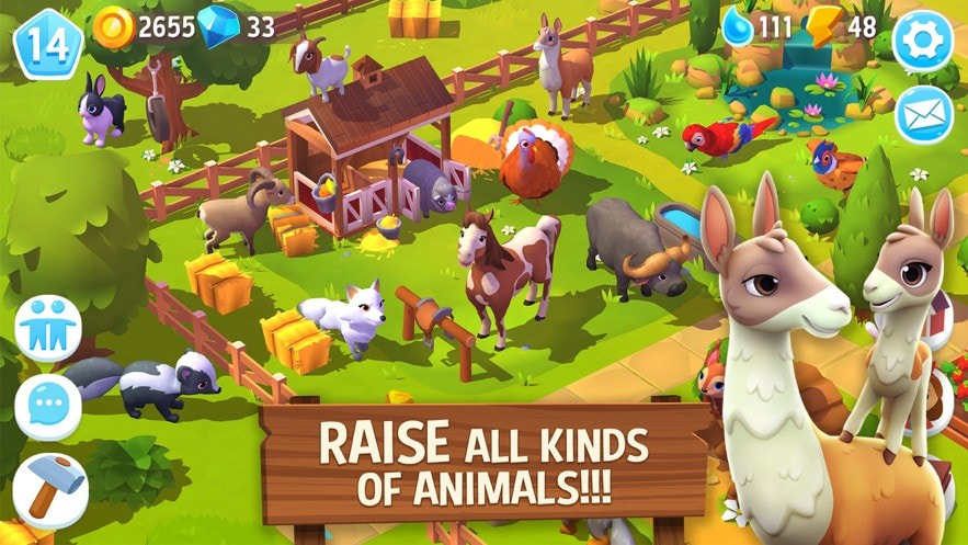 开心农场3动物园最新版本2023(FarmVille 3)1