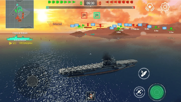 战舰世界大战中文版(Warship World War)截图3