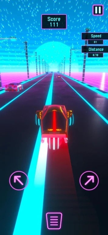 霓虹赛车复古城市(Neon Racer1