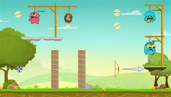 射箭目标怪物救援(Save Monster Archery Hero)截图3