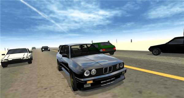 沙漠公路飙车Desert Traffic Racer0