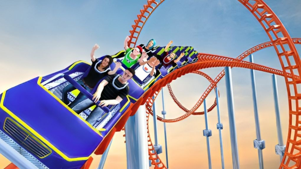 过山车乐趣之旅(Roller Coaster Fun Ride)截图1