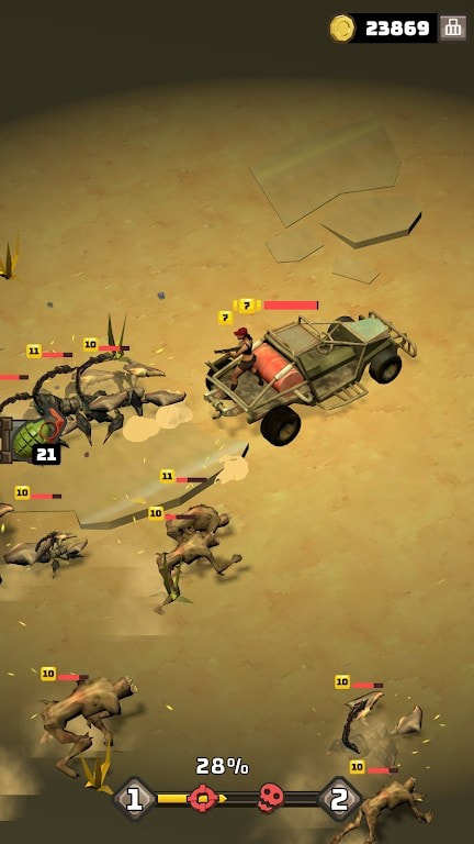 荒地战斗追逐(Wasteland Battle Chase)截图3