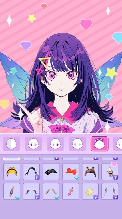 动漫头像制作大亨(Anime Avatar Maker: Anime Doll)截图2