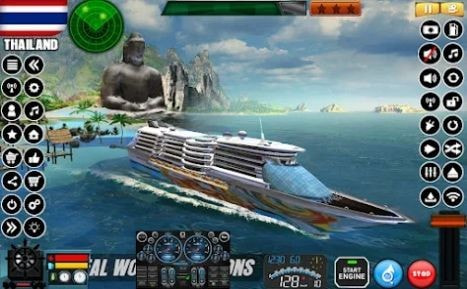 大型游轮模拟器泰坦尼克号(Big Cruise Ship Simulator)截图1