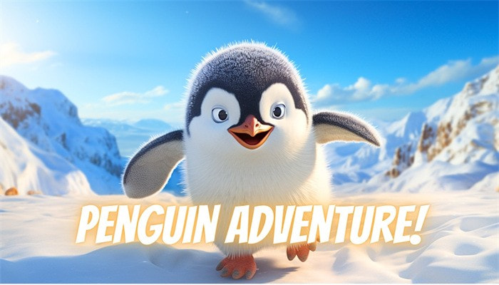 企鹅雪地跑(Penguin Snow Run)截图1