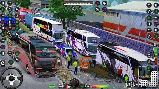 美国城市客车3D(US City Coach Bus Games 3D)1