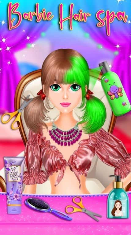 造型和美发(Styling And Hair Salon Game)截图2