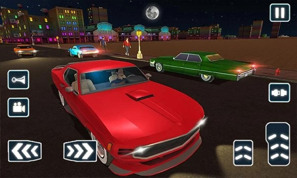 城市汽车驾驶学校模拟器3D版（Retro Car Driving School）0