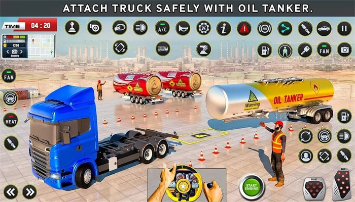 油罐运输车(oil tanker game)截图2