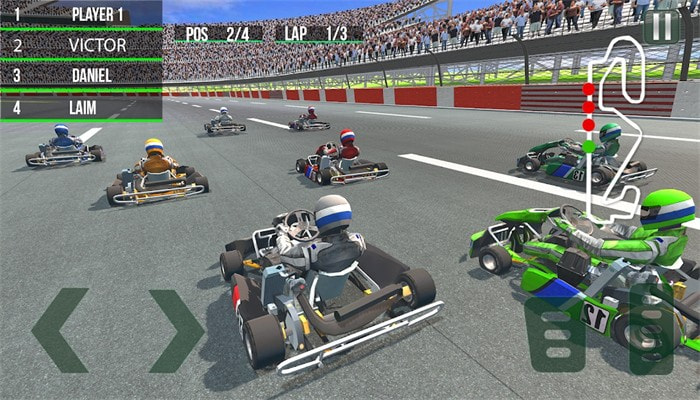 卡丁车骑士赛(Go Kart Racing Car Game)2