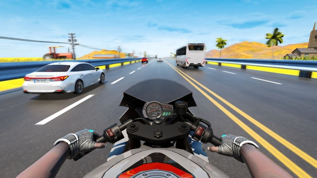 交通骑手摩托车赛车(Traffic Rider Moto Bike Racing)截图3