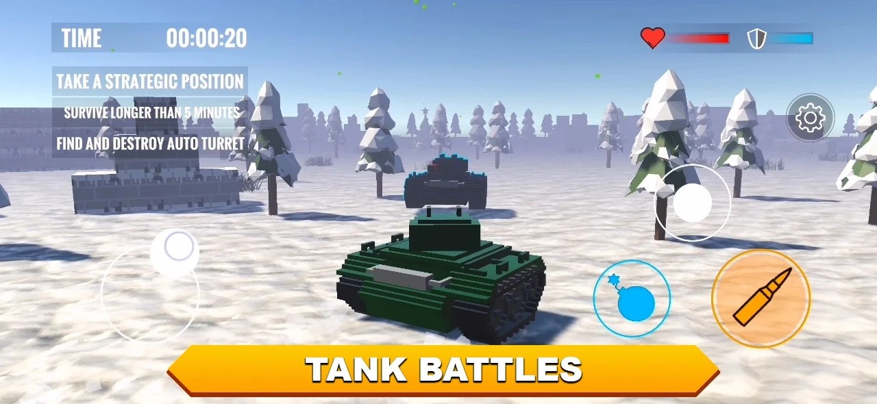 坦克世界战斗模拟器(Tank Craft: Battle Simulator)安卓版手游下载1