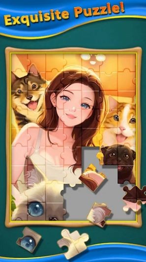 美丽的皇家艺术拼图(Betfullstar Wood Block Jigsaw)截图3