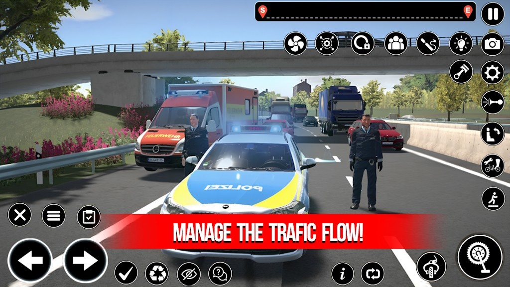 警车追逐小偷竞速(Police Car Chase Thieves Games)截图1