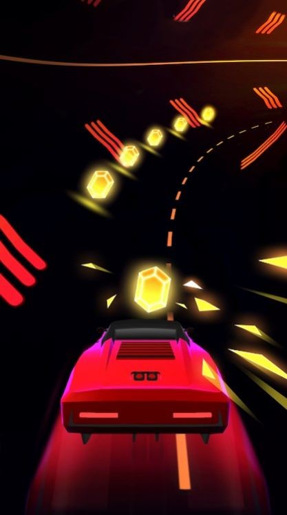 霓虹赛车手节奏赛道(Neon Racer)截图1