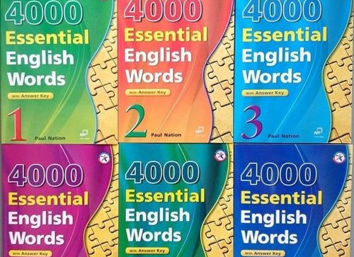 《4000 Essential English Words》第二版全套1-6级（书籍+音频+测试+视频+答案）