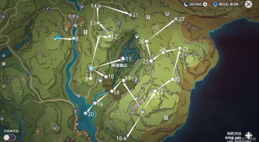 《原神》须弥地区草神瞳全收集路线分享