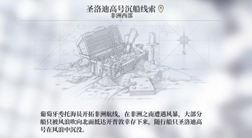《风帆纪元》圣洛迪高号沉船点坐标分享 圣洛迪高号沉船点在哪