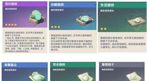 《原神》3.0蕈兽不同状态下掉落机制介绍