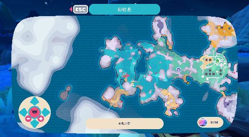 《史莱姆牧场2》地图解锁点位置标注