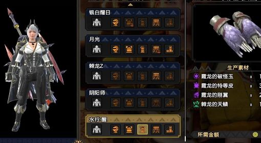 《怪物猎人崛起》曙光DLC怪异克服霞龙防具解析