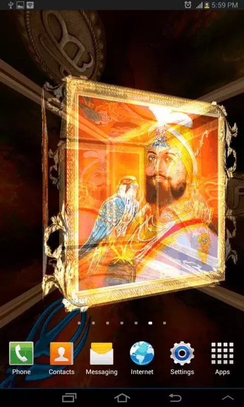 3D Guru Gobind Singh Ji LWP截图2