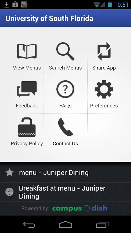 CampusDish Menus4