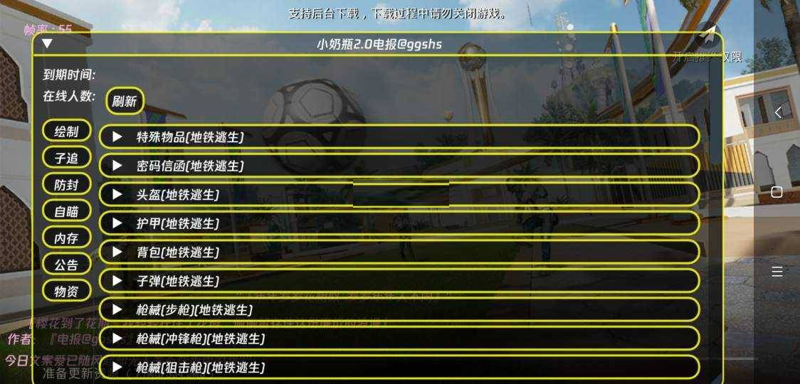 pubg国际服直装科技辅助免费下载1