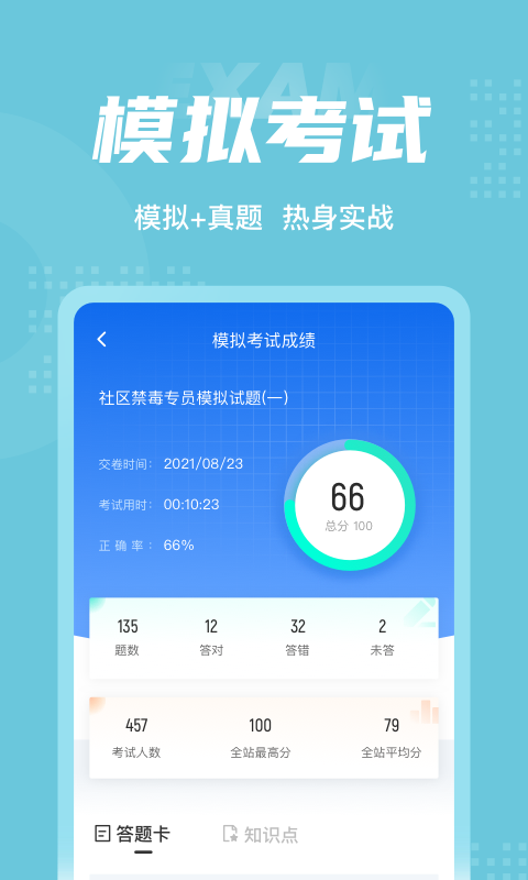 社区禁毒专员考试app截图4