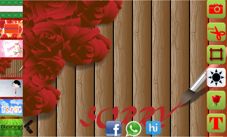 Sorry Greetings Maker截图1