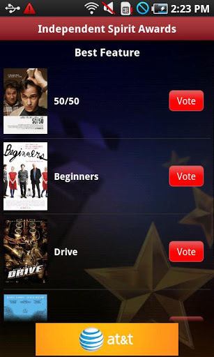 AT&T Film Awards Interactive5