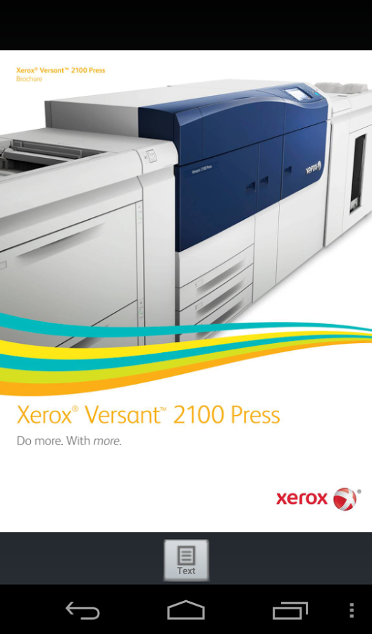 Xerox Versant 2100 Brochure截图1