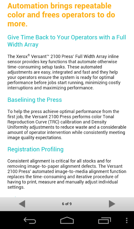 Xerox Versant 2100 Brochure4