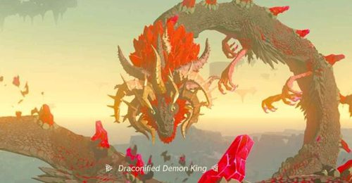 王国之泪魔龙怎么打 塞尔达传说王国之泪魔龙弱点打法攻略
